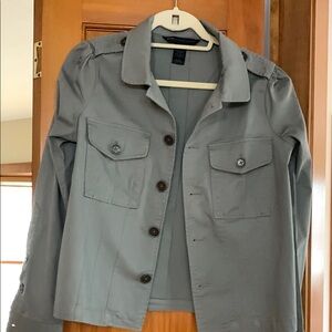 Marc Jacob’s grey/green jacket